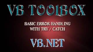 Try Catch Concept in Vb.net