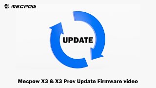 Mecpow X3 \u0026 X3 Pro Update Firmware Guide.