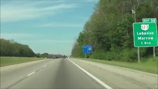 Ohio - Interstate 71 North - Mile Marker 30 to 40 (5/24/15)