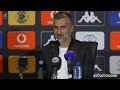 Orlando Pirates | 2023/24 DStvPrem | vs Kaizer Chiefs | Post Match Press Conference