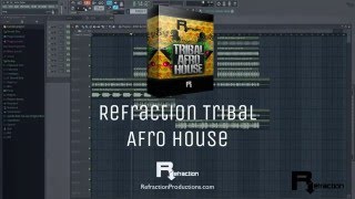 Samples & Loops Tribal Afro - Librería Refraction Tribal Afro House