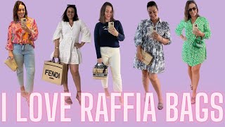 STRAW, RATTAN, RAFFIA, WICKER LUXURY HANDBAG COLLECTION FT. Dior, Fendi, Gucci -The Best Summer Bags