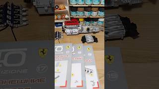 Ferrari F40 в масштабе 1/8. Номера 17,18,19. Более подробное видео есть на канале.