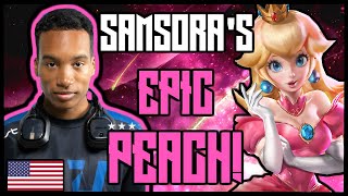 SAMSORA PEACH is GOD TIER! How to play Peach Smash Ultimate | Peach Combos SSBU