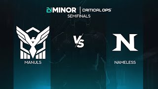 Manuls vs. Nameless | Elite Network Minor Season #5 - Semifinals