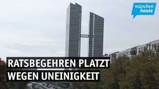 Hochhausdebatte - Ratsbegehren platzt wegen Uneinigkeit im Stadtrat