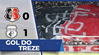 SANTA CRUZ 0 X 1 TREZE-PB - Gol de Wandson - Eliminatória Copa do Nordeste - 04 01 2025