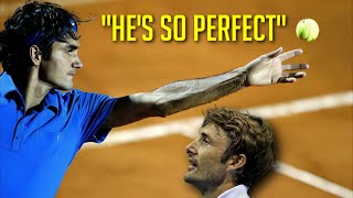 The Day Roger Federer Gave Carlos Alcaraz's Coach a Tennis Lesson