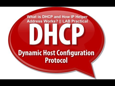 What Is DHCP And How IP Helper Address Works? || LAB Practical ...