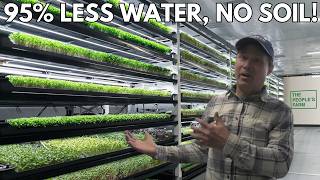 This Vertical Farm Uses 95% Less Water \u0026 No Soil to Grow Microgreens