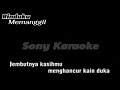 RINDUKU VOC THOMAS ARYA SLOWROCK MINANG KARAOKE || @sonykaraokeofficial