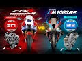 2024 Honda CBR1000RR-R Fireblade SP vs BMW M1000RR ┃ Inline-4 Superbike Shootout