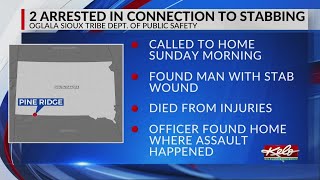 Arrests made in deadly Pine Ridge stabbing