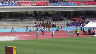 2018 日本インカレ陸上 男子 200m 準決勝3組