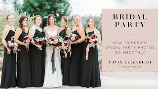 How to Make Bridal Party Portraits Run Smoothly + a GIVEAWAY!