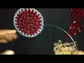 পুতির ছোট্ট টেবিল ম্যাট তৈরি how to make beaded table mats পুতির কাজ beadeds work