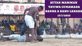 Autan Mamman Yayiwa Guramada Barna a Damben Kano yau laraba 15/1/2025