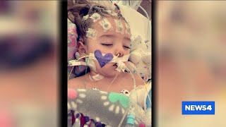 2-year-old fighting for her life after flu symptoms escalated to brain infection