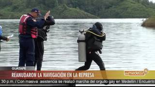 Reanudaron la navegación en la represa de Guatapé [Tipo de Video] - Telemedellín