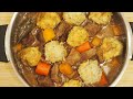 Beef Hotpot with Potato Dumplings Recipe