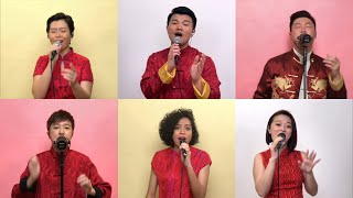 春风吻上我的脸 Chun Feng Wen Shang Wo De Lian - 1023 a cappella cover 阿卡贝拉版本 - Live Lunar New Year show