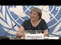 bachelet en la onu «a veces sientes que el mundo no se está convirtiendo en un mejor lugar»