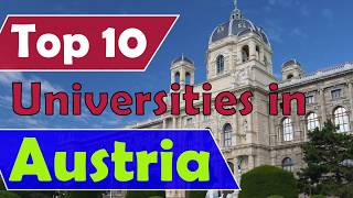 Top 10 Universities In Austria / Top Public Universities to Study in Austria