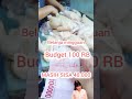 Belanja mingguan dibawah 100 RB !! masih sisa 40 RB ? kok bisa?