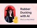 Use AI as a rubber duck with RHEL Lightspeed | What’s on Mo’s Mind?