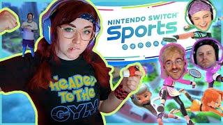 GETTING SWEATY PLAYING SWITCH SPORTS!?... But it's mostly volleyball