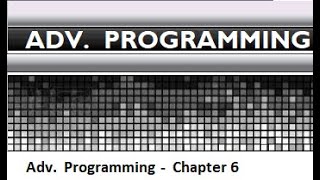 Adv. Programming - Module 2 Assignment: Visual Basic Chapter #6 and Knowledge Check
