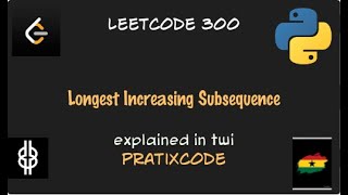 Longest Increasing Subsequence - Leetcode 300 - Python - Twi - nlogn