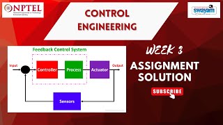 NPTEL Control Engineering Week 3 Assignment Solutions | July–Dec 2025 | NOC25‑EE104 | IIT Madras