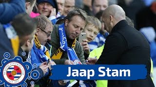 Jaap Stam on the DOS Kampen fans who came to support Reading against Wolves...