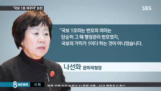 [사회] 또 국보 1호 교체론…\