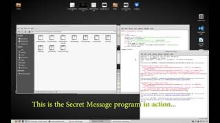 Learning Python - a Secret Message