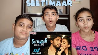 Seeti Maar Video Song Reaction | DJ Video Songs | Allu Arjun | Pooja Hegde | DS