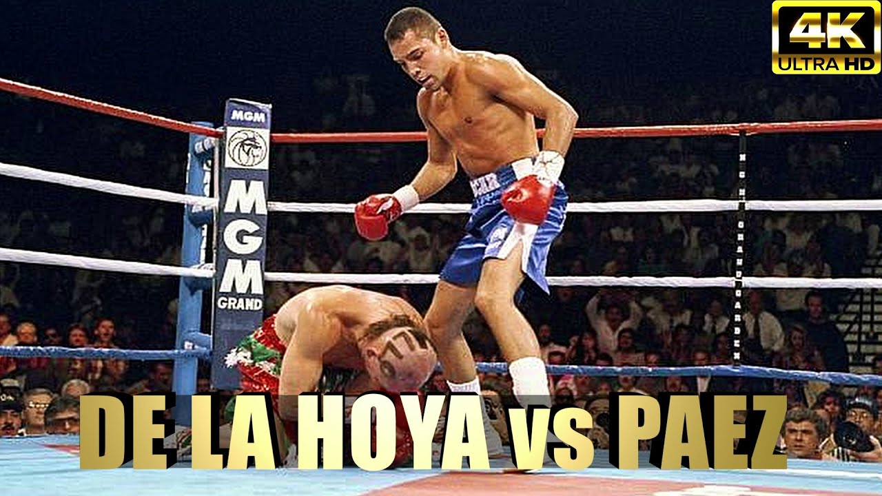 Oscar De La Hoya Vs Jorge Paez | KNOCKOUT Highlights Boxing Fight | 4K ...