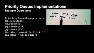 3.5 Data Structures & Algorithms: Priority Queue from an Unordered List