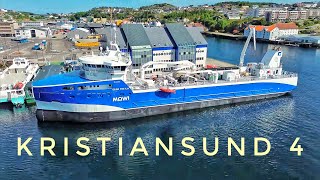 Kristiansund 4.  Drone Meditation in the air.