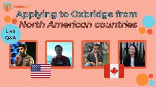 Live Q&A: Applying to Oxford and Cambridge from North American countries
