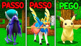 Passo, Passo e Pego no Minecraft Pixelmon