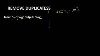 8.Remove Duplicates | String | Python | GEEKS FOR GEEKS | Must Do Coding Questions