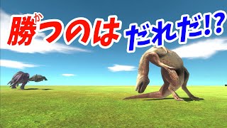 【3D☆恐竜バトルロイヤル！】トリケラトプスとアロサウルスとモササウルスとプルスサウルスが大激突！最後まで何が起こるかわからない！