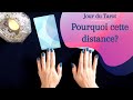 POURQUOI CETTE DISTANCE ENTRE NOUS ? - Tirage de Tarot à choix