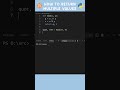 Trick of the Day | Return Multiple Values from any Function in Python !!