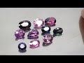 9.11 ct. 10 pcs. unheated natural fancy sapphire loose gemstones