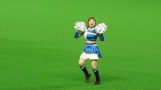 ＜2022.5.10オリックス戦＞ファイターズガールの滝谷美夢さんと澤田せりさんによる「Y.M.C.A.」