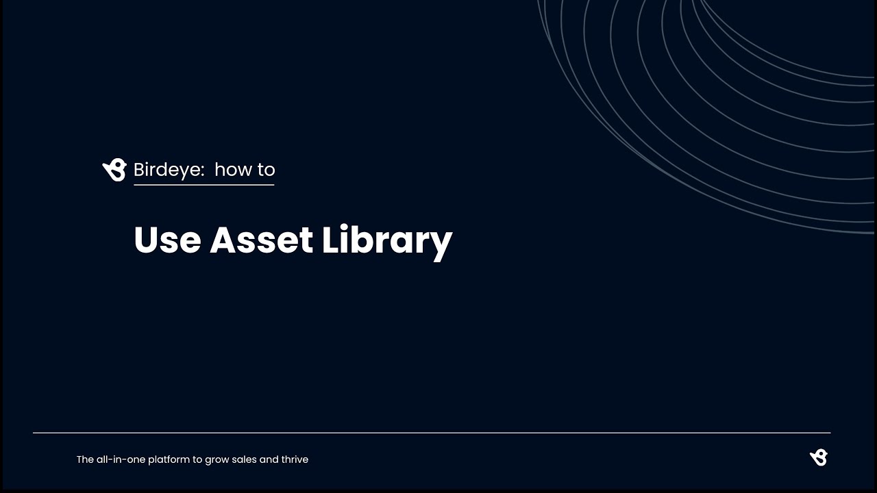 Use Asset Library Youtube