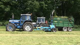 FORD 8630 AND RECO MENGELE SH40N FORAGE HARVESTER